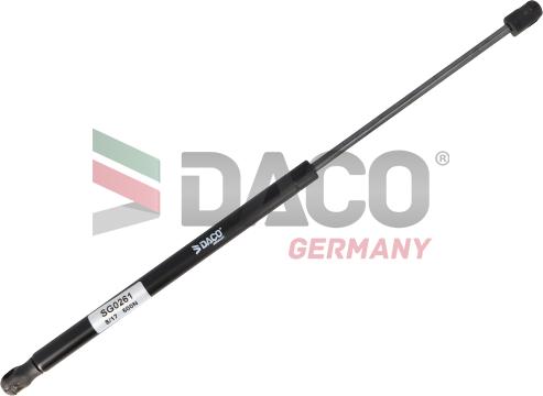 DACO Germany SG0261 - Газов амортисьор, багажно / товарно пространство vvparts.bg