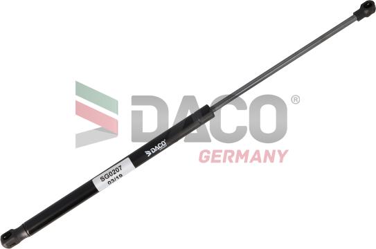 DACO Germany SG0207 - Газов амортисьор, багажно / товарно пространство vvparts.bg