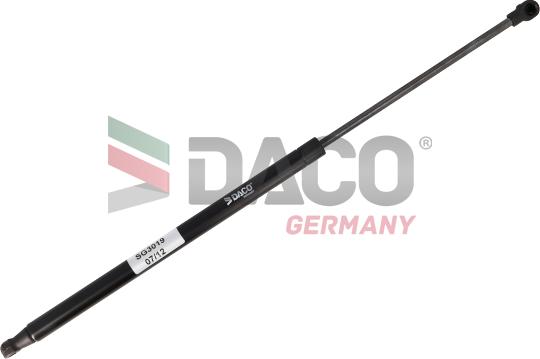 DACO Germany SG3019 - Газов амортисьор, багажно / товарно пространство vvparts.bg