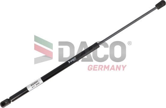 DACO Germany SG3031 - Газов амортисьор, задно стъкло vvparts.bg