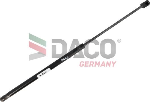 DACO Germany SG3350 - Газов амортисьор, капак на двигателя vvparts.bg