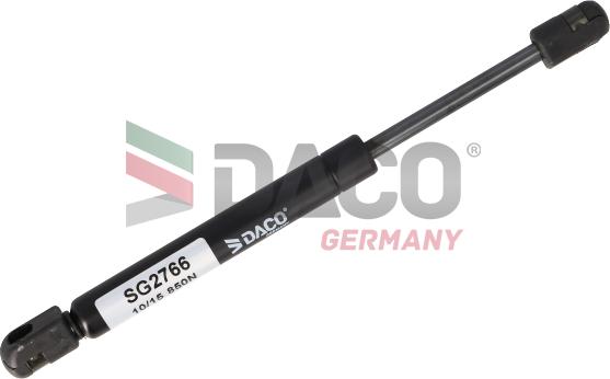 DACO Germany SG2766 - Газов амортисьор, капак на двигателя vvparts.bg