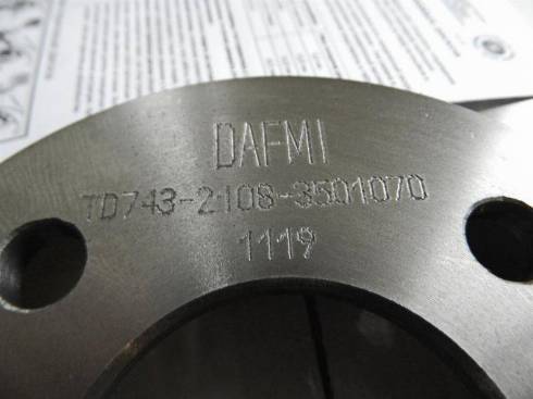 Dafmi TD743 - Спирачен диск vvparts.bg