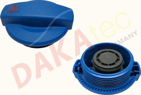 DAKAtec 3087007 - Капачка, резервоар за охладителна течност vvparts.bg