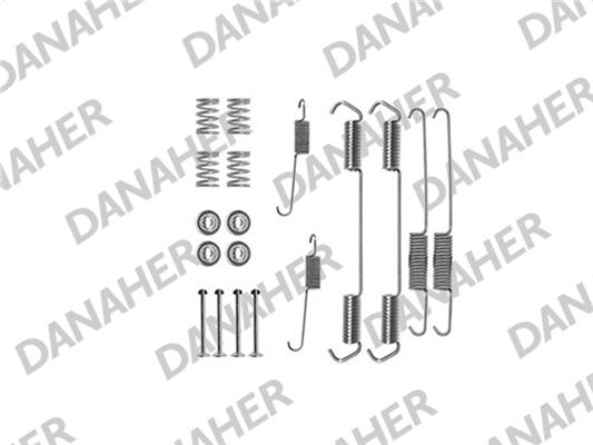 Danaher 7689 - Комплект принадлежности, спирани челюсти vvparts.bg