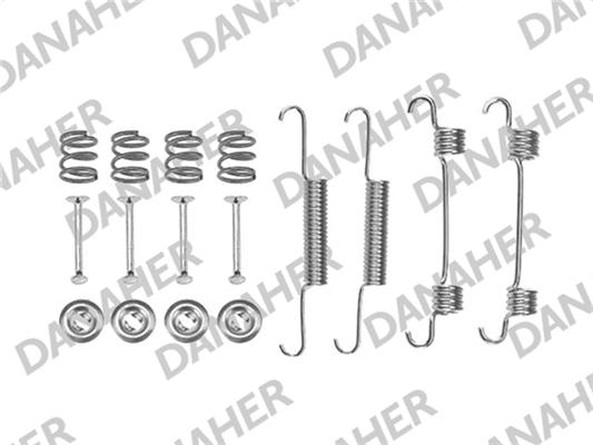 Danaher 7887 - Комплект принадлежности, челюсти за ръчна спирачка vvparts.bg