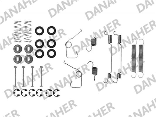 Danaher 7706 - Комплект принадлежности, спирани челюсти vvparts.bg