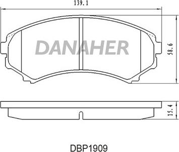 Wagner WBP23488A-D - Комплект спирачно феродо, дискови спирачки vvparts.bg