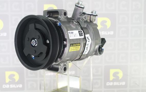 DA SILVA FC1231 - Компресор, климатизация vvparts.bg