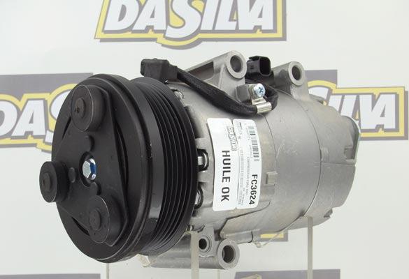 DA SILVA FC3624 - Компресор, климатизация vvparts.bg