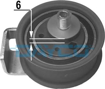 Dayco ATB2143 - Обтяжна ролка, ангренаж vvparts.bg