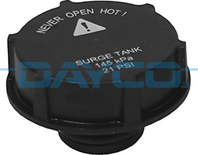 Dayco DRC045 - Капачка, резервоар за охладителна течност vvparts.bg