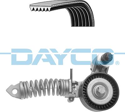 Dayco KPV498 - Комплект пистов ремък vvparts.bg