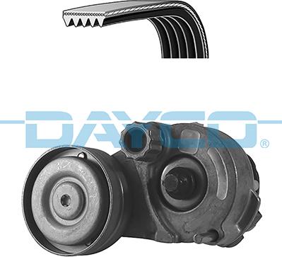 Dayco KPV407 - Комплект пистов ремък vvparts.bg