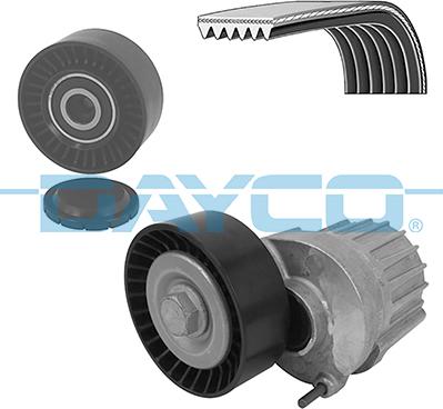 Dayco KPV438 - Комплект пистов ремък vvparts.bg