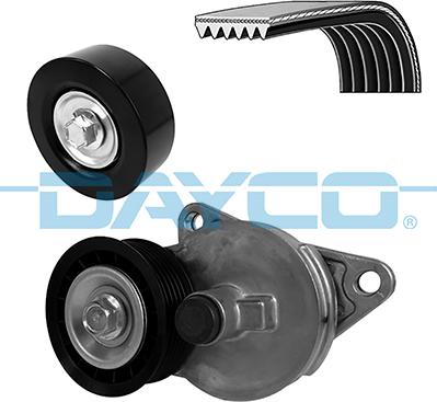 Dayco KPV555 - Комплект пистов ремък vvparts.bg