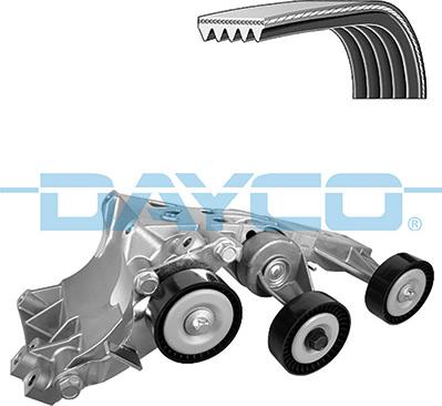 Dayco KPV514 - Комплект пистов ремък vvparts.bg