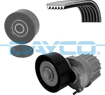 Dayco KPV518 - Комплект пистов ремък vvparts.bg