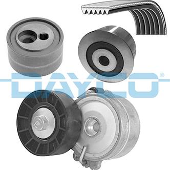 Dayco KPV051 - Комплект пистов ремък vvparts.bg