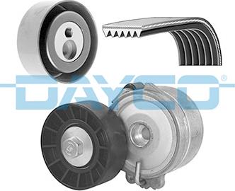 Dayco KPV025 - Комплект пистов ремък vvparts.bg