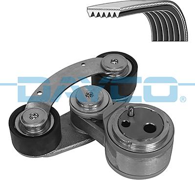 Dayco KPV1145 - Комплект пистов ремък vvparts.bg