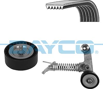 Dayco KPV1275 - Комплект пистов ремък vvparts.bg