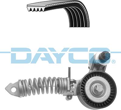 Dayco KPV430 - Комплект пистов ремък vvparts.bg