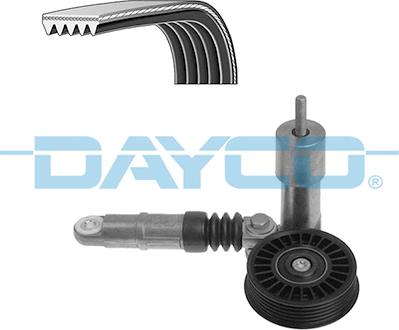 Dayco KPV254 - Комплект пистов ремък vvparts.bg