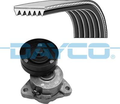 Dayco KPV265 - Комплект пистов ремък vvparts.bg