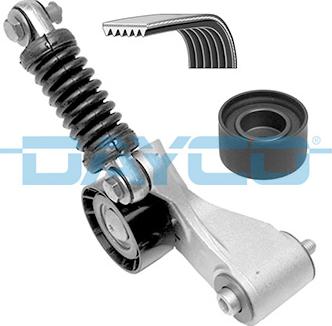 Dayco KPV205 - Комплект пистов ремък vvparts.bg