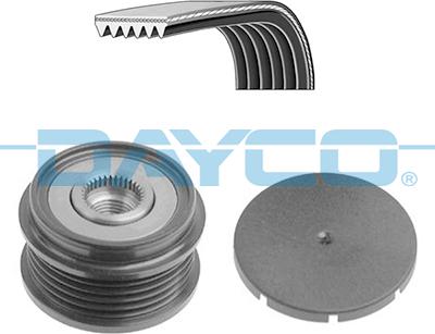 Dayco KPV216 - Комплект пистов ремък vvparts.bg