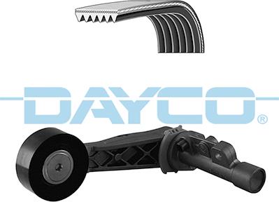 Dayco KPV284 - Комплект пистов ремък vvparts.bg