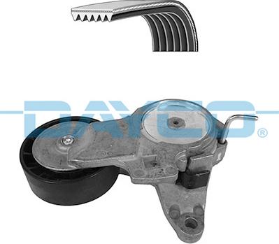 Dayco KPV232 - Комплект пистов ремък vvparts.bg