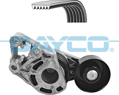 Dayco KPV278 - Комплект пистов ремък vvparts.bg