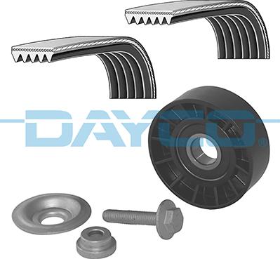 Dayco KPV797 - Комплект пистов ремък vvparts.bg