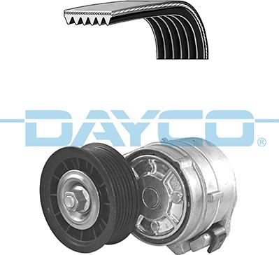 Dayco KPV745 - Комплект пистов ремък vvparts.bg