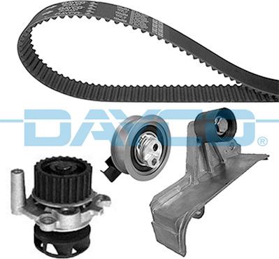 Dayco KTBWP9750 - Водна помпа+ к-кт ангренажен ремък vvparts.bg