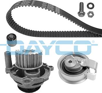 Dayco KTBWP4750 - Водна помпа+ к-кт ангренажен ремък vvparts.bg