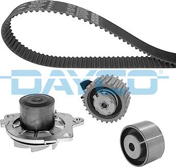 Dayco KTBWP3180 - Водна помпа+ к-кт ангренажен ремък vvparts.bg