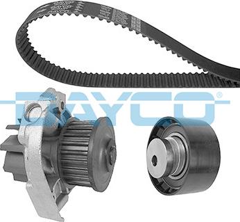 Dayco KTBWP2853 - Водна помпа+ к-кт ангренажен ремък vvparts.bg