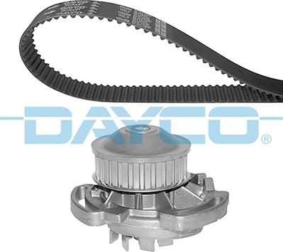 Dayco KTBWP7280 - Водна помпа+ к-кт ангренажен ремък vvparts.bg