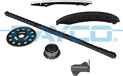 Dayco KTC1279 - Комплект ангренажна верига vvparts.bg