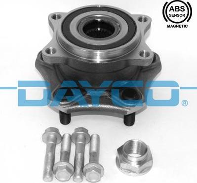 Dayco KWD1411 - Комплект колесен лагер vvparts.bg