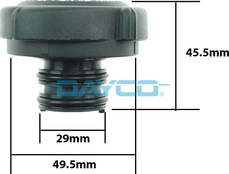 DAYCO-AU DRC031 - Капачка, резервоар за охладителна течност vvparts.bg