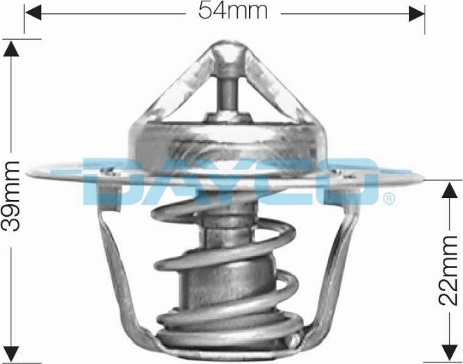 DAYCO-AU DT14G - Термостат, охладителна течност vvparts.bg