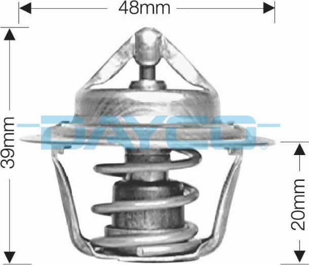 DAYCO-AU DT16B - Термостат, охладителна течност vvparts.bg