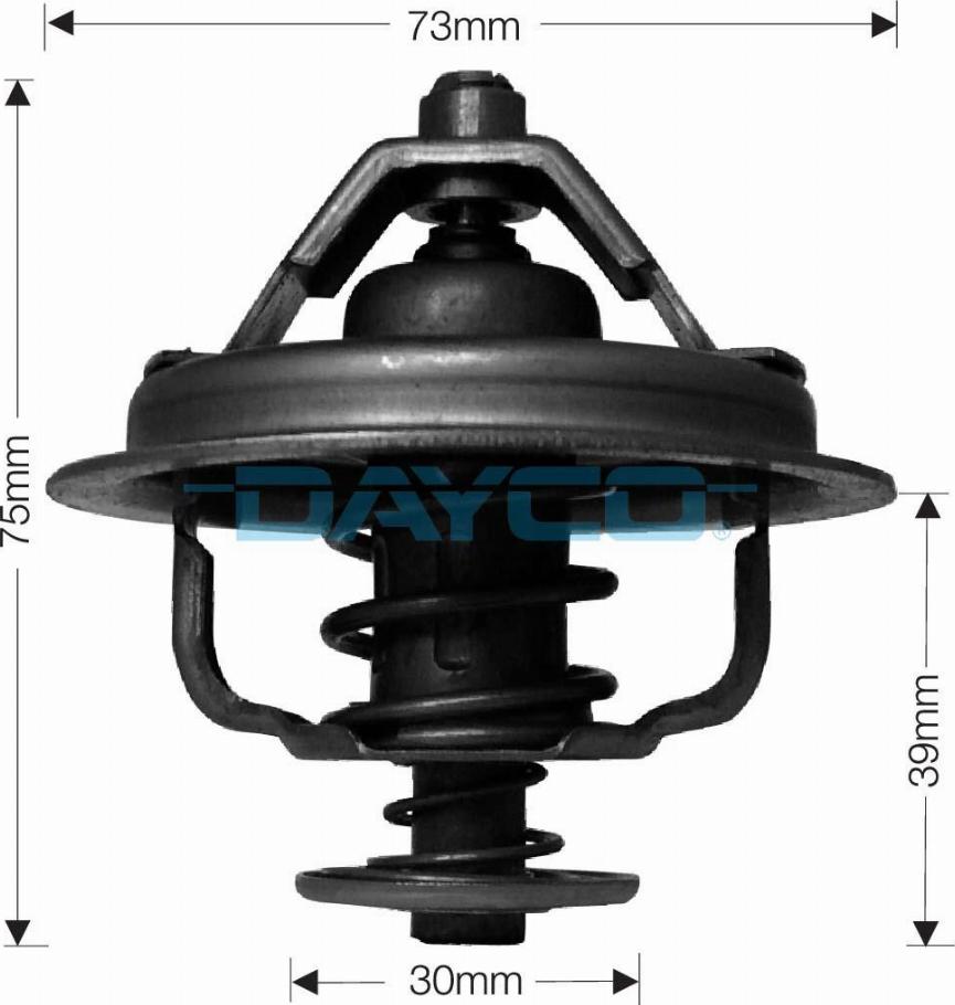 DAYCO-AU DT38G - Термостат, охладителна течност vvparts.bg