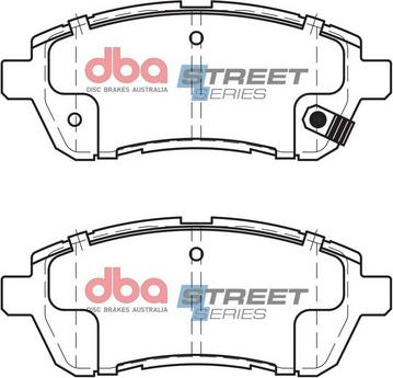 DBA Australia DB1941SS - Комплект спирачно феродо, дискови спирачки vvparts.bg