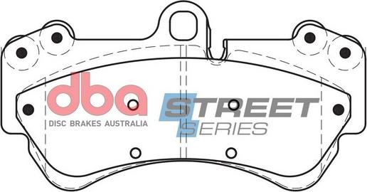 DBA Australia DB1676SS - Комплект спирачно феродо, дискови спирачки vvparts.bg