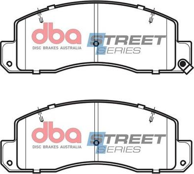 DBA Australia DB1293SS - Комплект спирачно феродо, дискови спирачки vvparts.bg